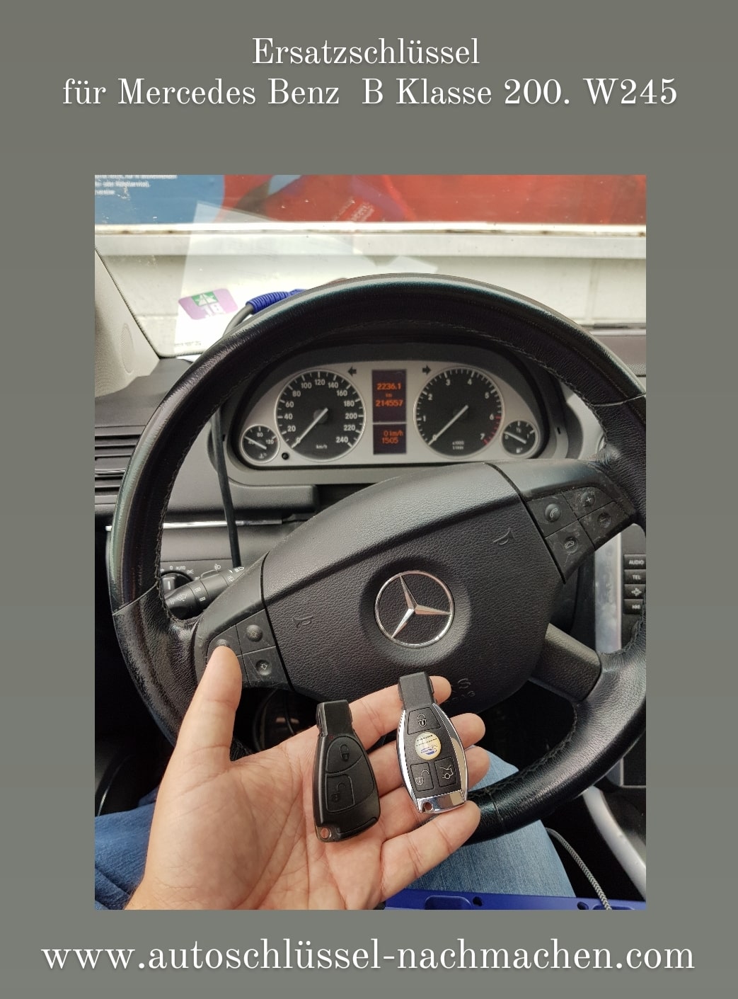 Schlüssel für Mercedes in nachmachen lassen