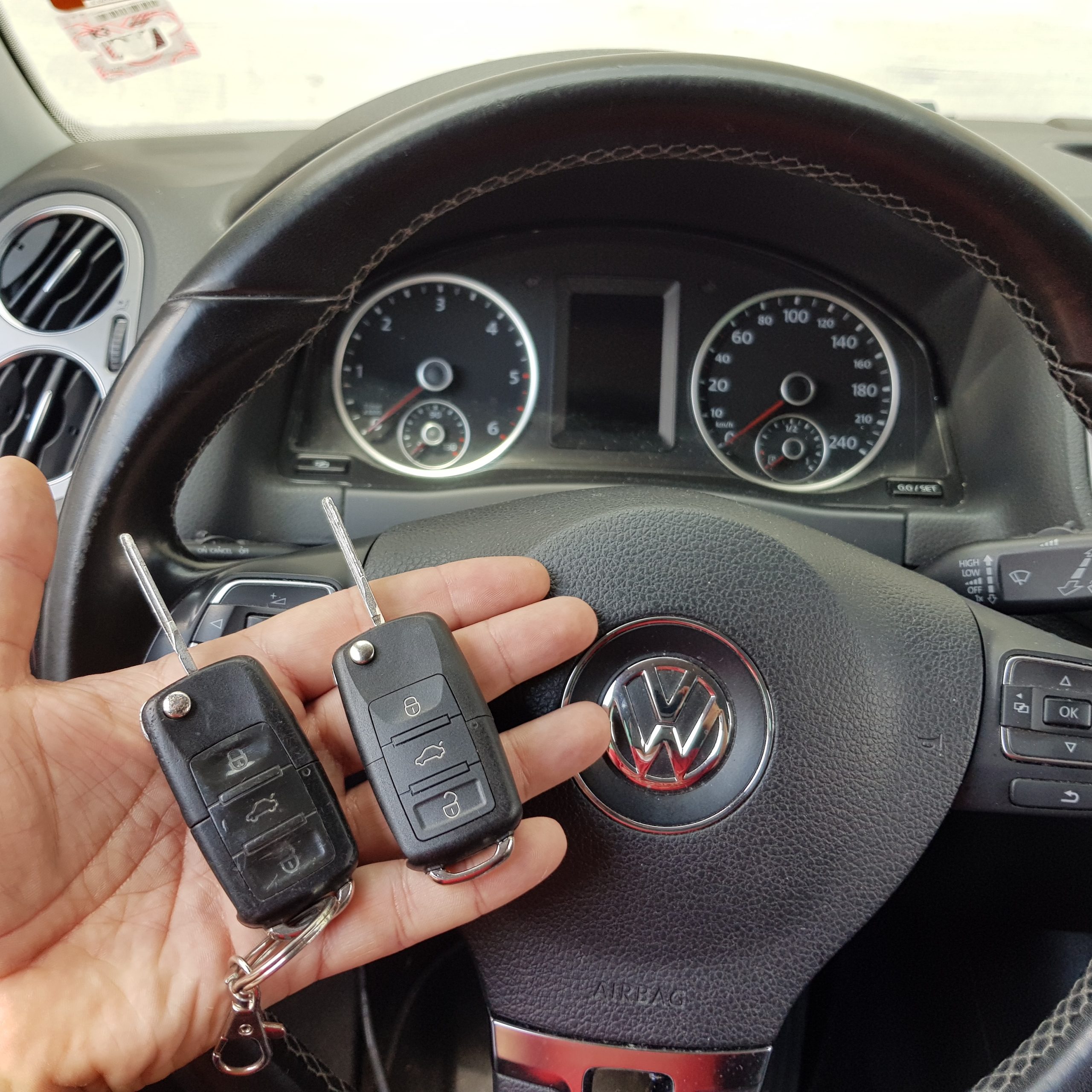 Ersatzschlüssel für einen VW Golf